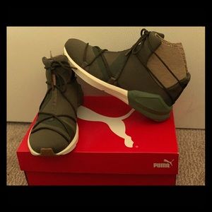 puma fierce rope vr — olive green